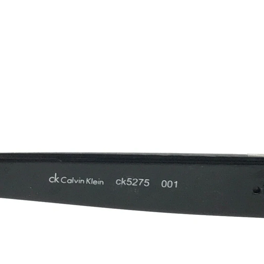 Calvin Klein ck5275 001 Eyeglasses Frames Black Rectangular Half Rim 49-16-135